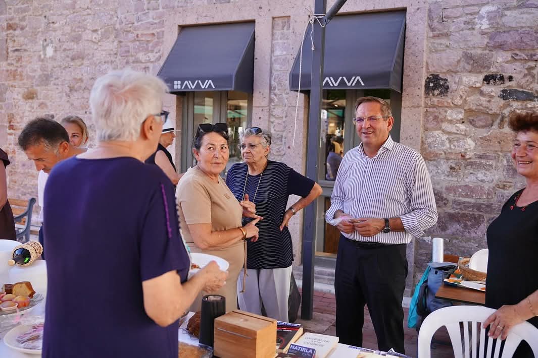 Ayvalık Fidanlarına Destek Günü’nde Anlamlı Buluşma 4