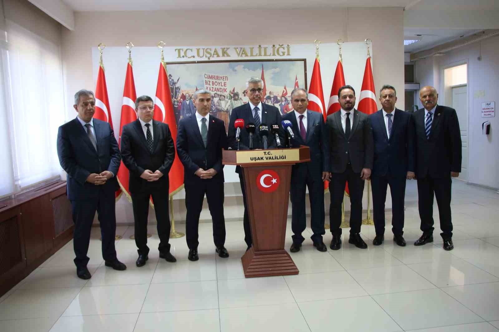 Bakan Memişoğlu Uşak