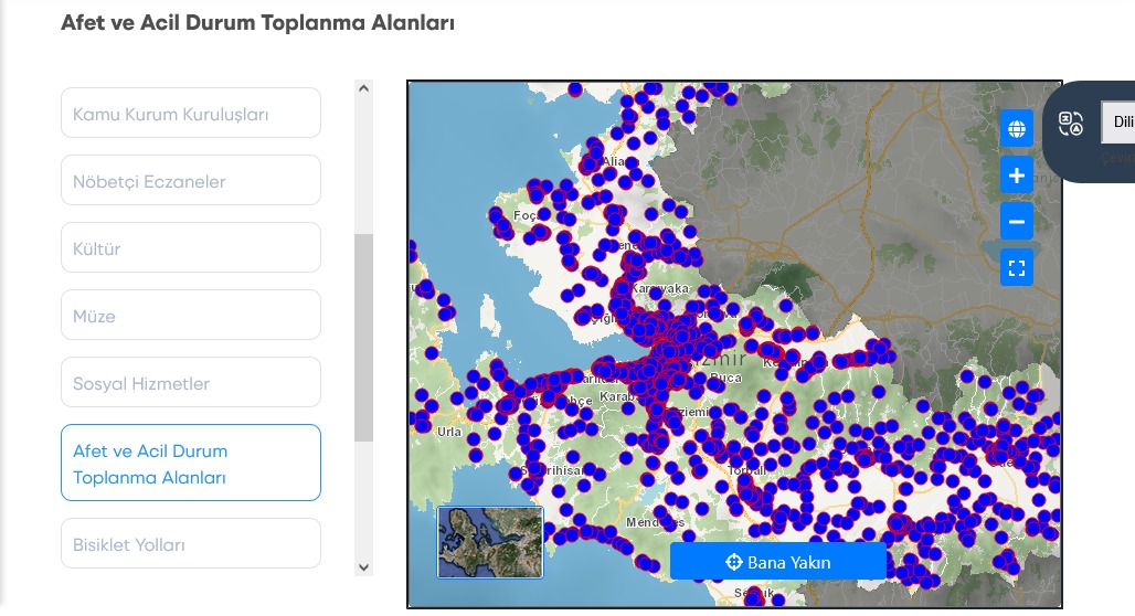 Bizizmir Acil Durum Toplanma Ala