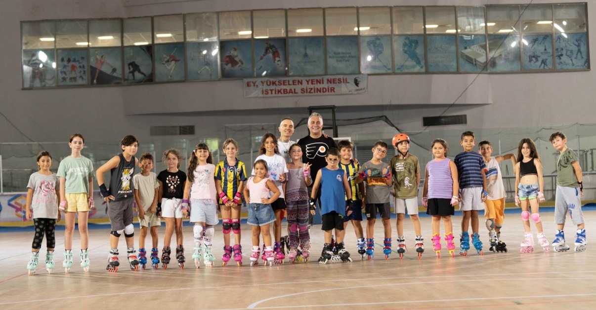 Farklı branşlara ev sahipliği yapan bir spor merkezi