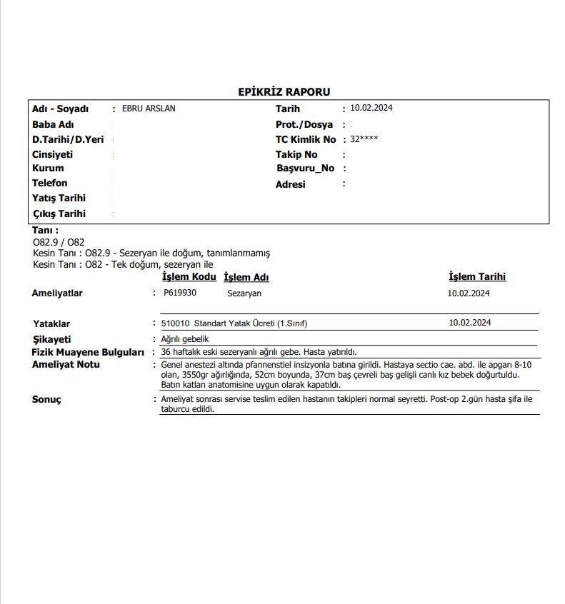 karnında diren unutuldu