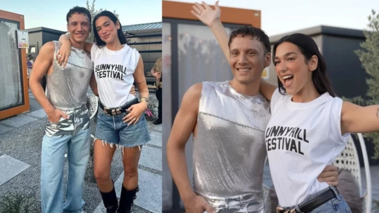 Dua Lipa ve Edis bir arada