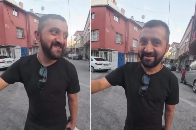 Mahallede görüntülendi