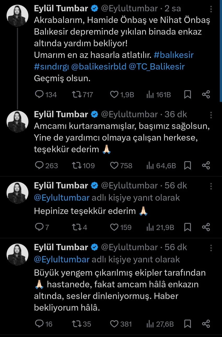 Eylül Tumbar Paylaşım