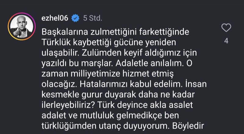 Ezhelden Skandal Yorum Turklugum