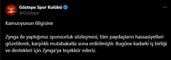 Göztepe’nin yeni sponsorluklardaki yol haritası ne olacak?