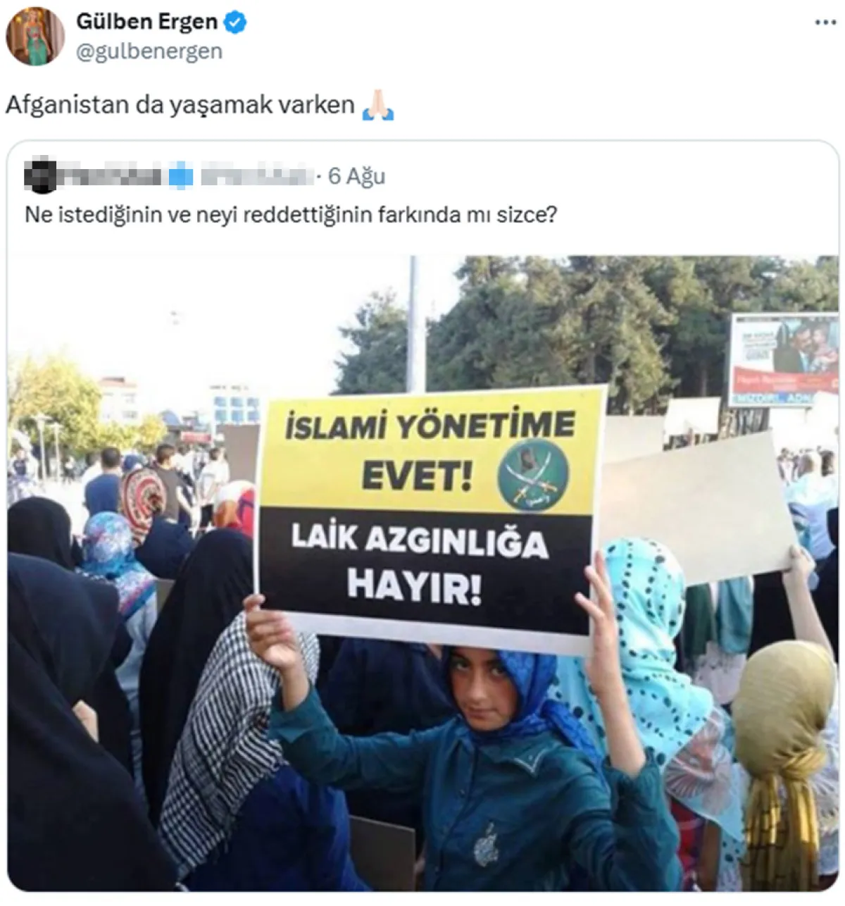 “Afganistan’da yaşamak varken” 