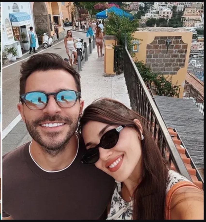 İtalya tatilinde romantik anlar yaşandı