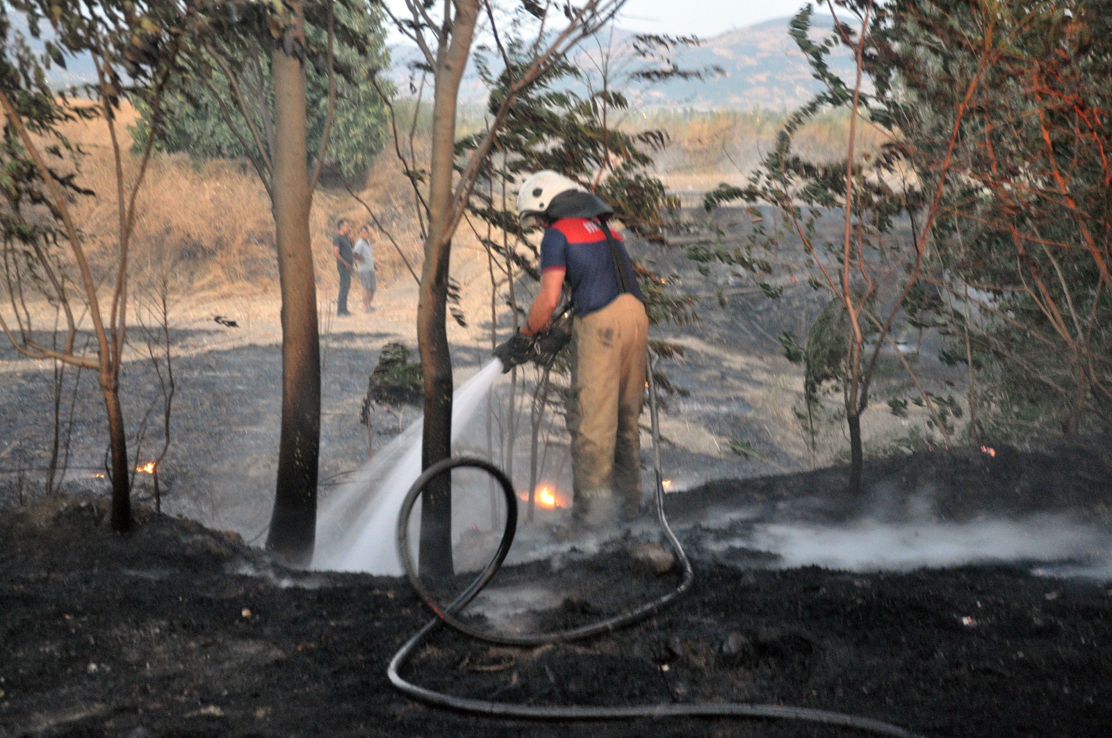 İtfaiye ekipleri hızla müdahale etti