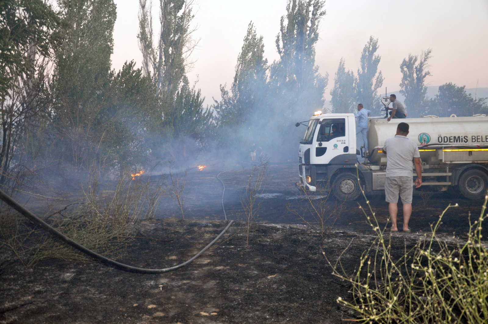 İtfaiye ekipleri hızla müdahale etti