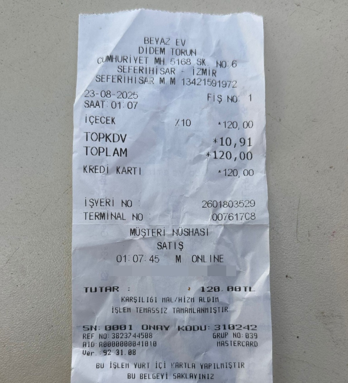 nakit para su almaya yetmedi