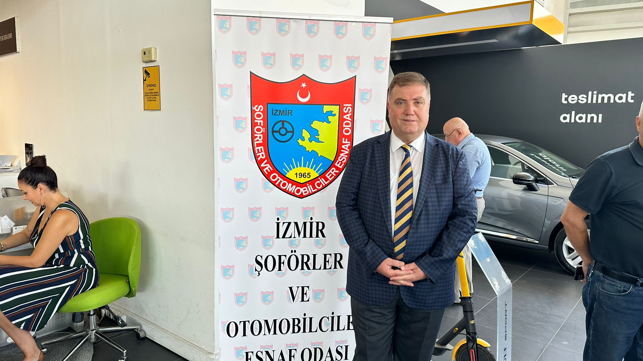 Taksicinin sesi duyuldu