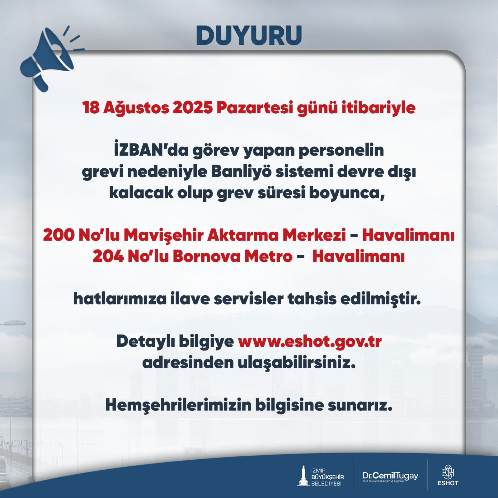 Alternatif ulaşım ağları kuruldu