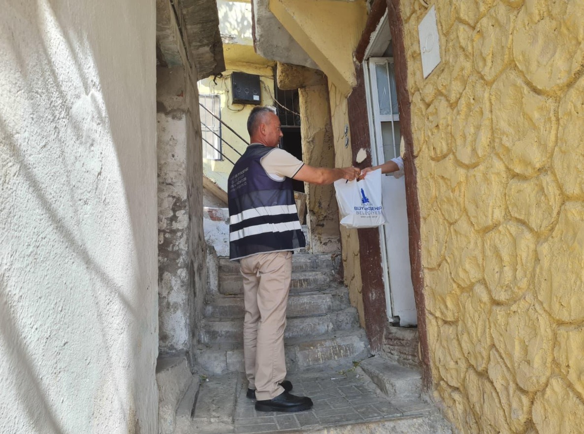 Evlere kadar ulaştırıldı