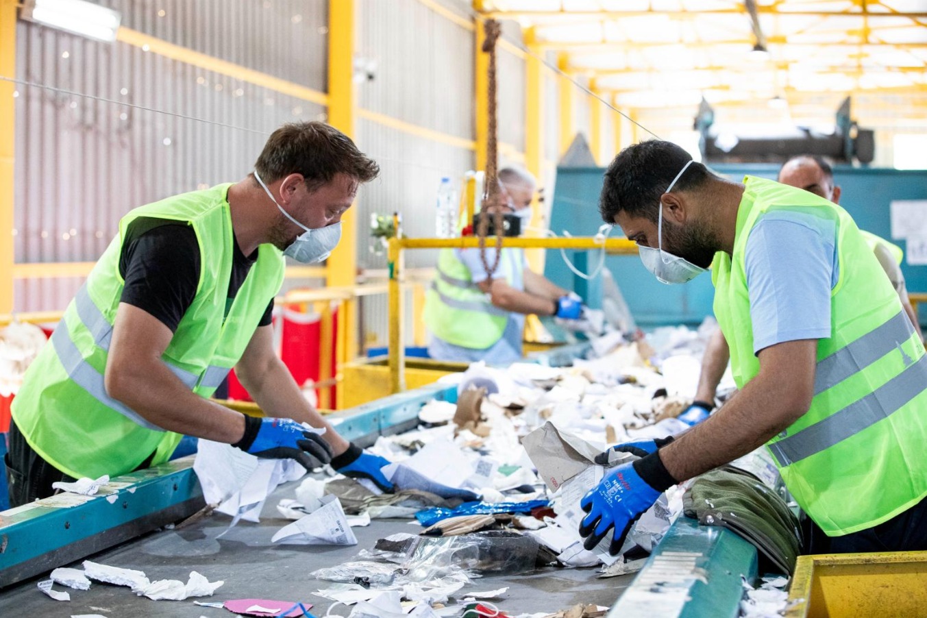 Atık toplama sistemi ve takibi