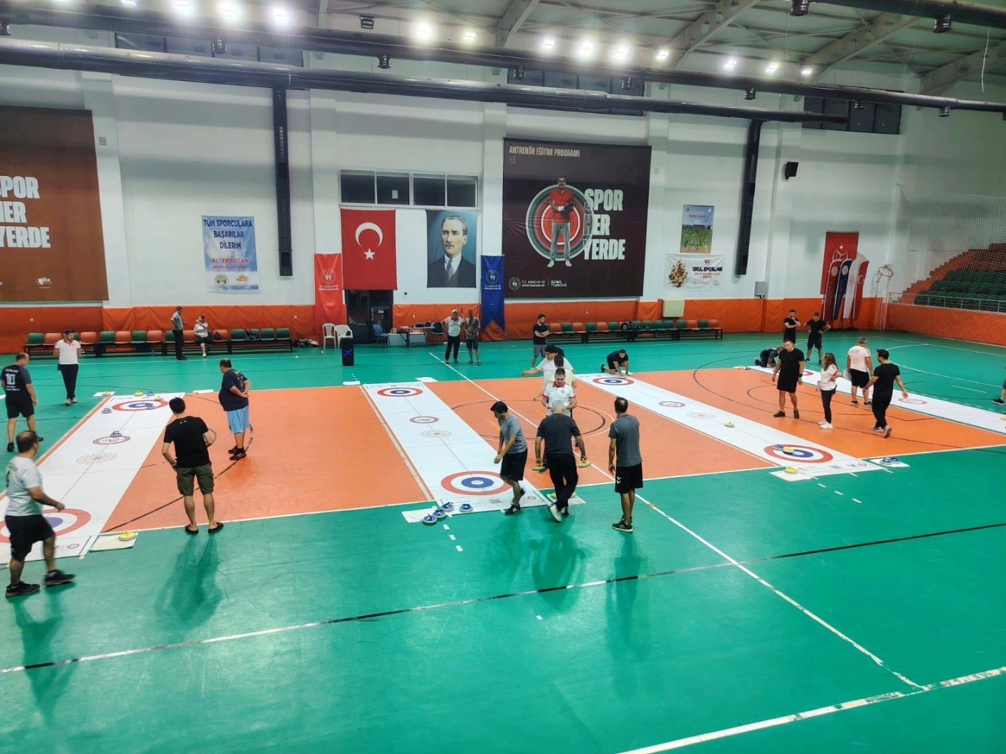 Köyceğiz’de Zafer Kupası Flor Curling Turnuvası Başladı 1