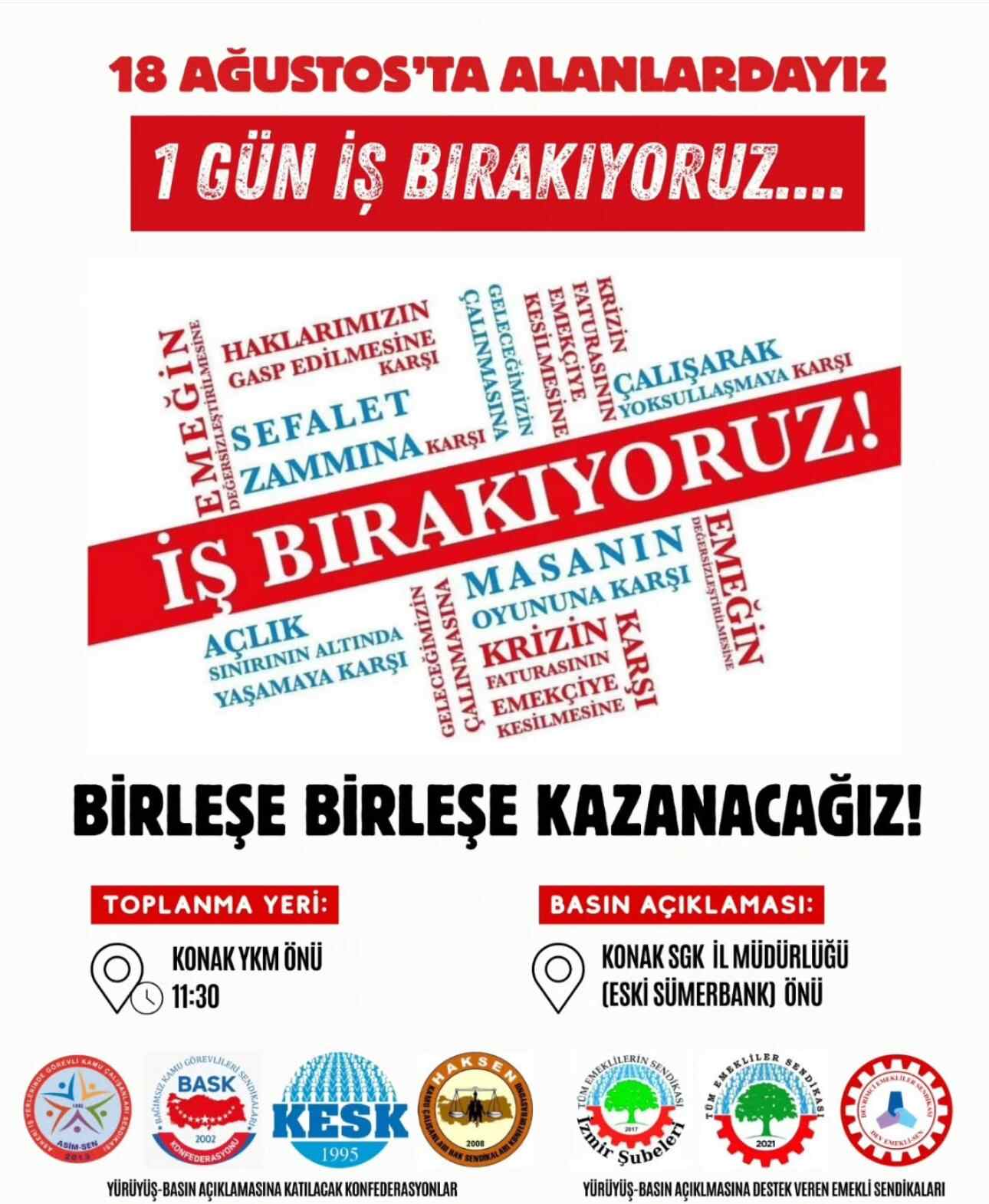 Kamu çalışanları iş bırakmaya hazırlanıyor