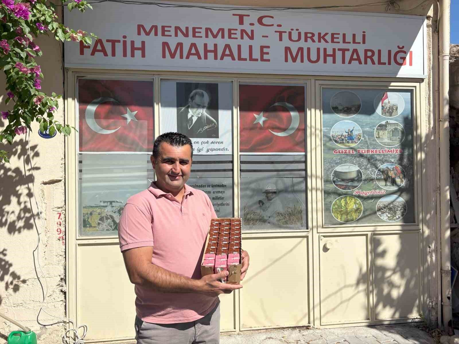 Menemen'de Muhtardan Çevre Temizliği Için Örnek Proje