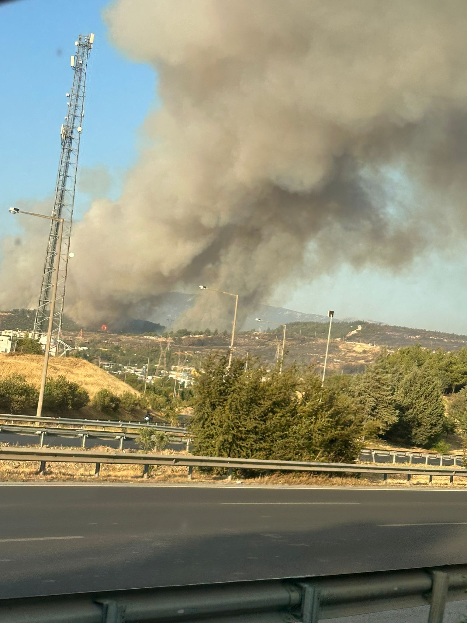 Havadan ve Karadan Yoğun Müdahale