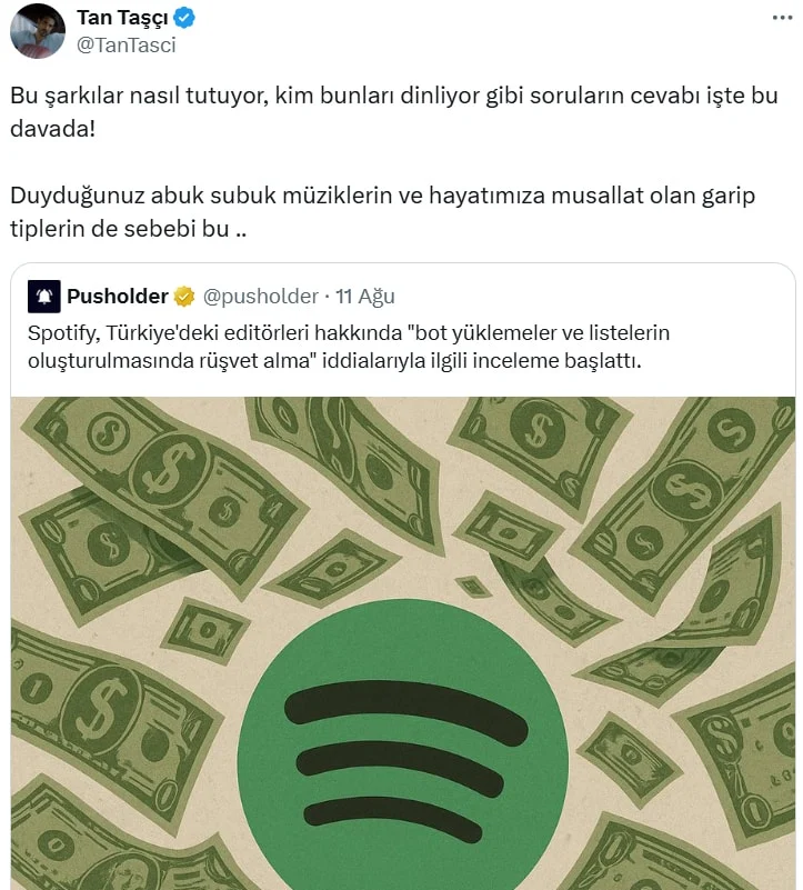 Tan Taşçı’dan sert tepki
