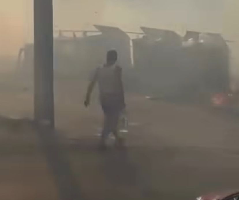 Dumanlar her yerden görülüyor