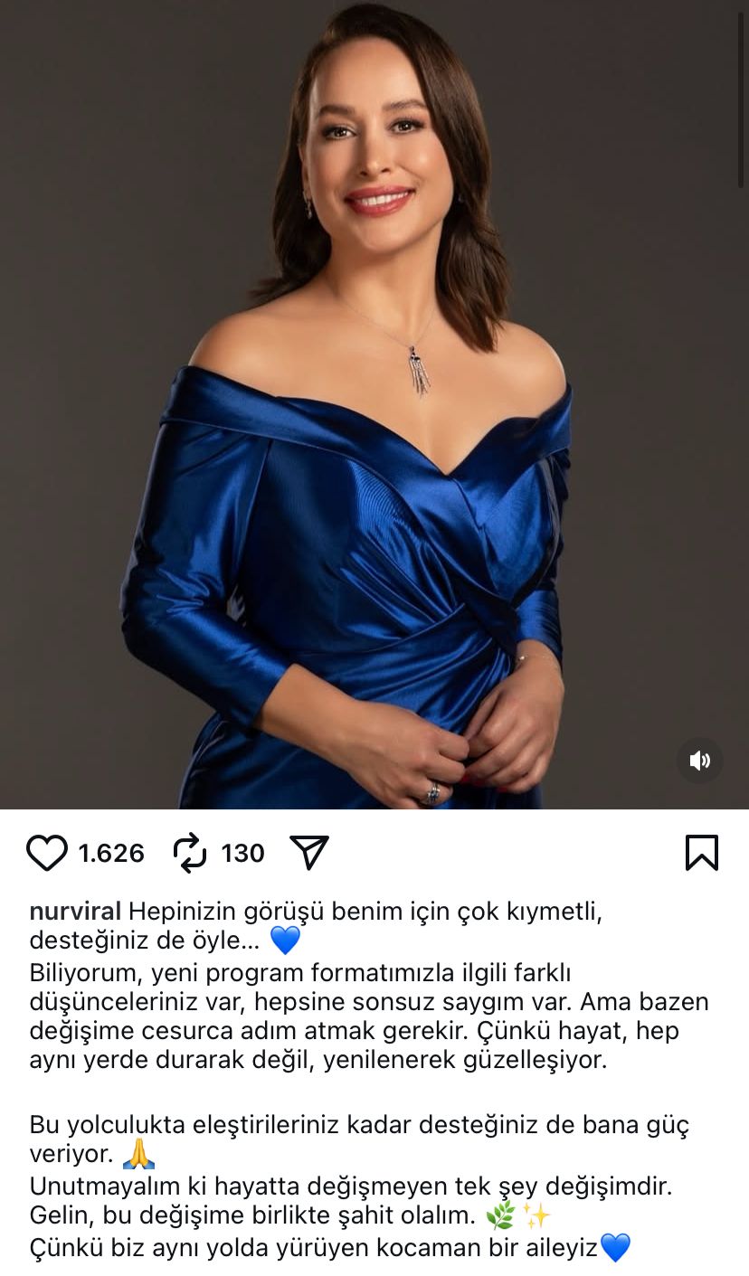 Nur Viral’den izleyicilere mesaj