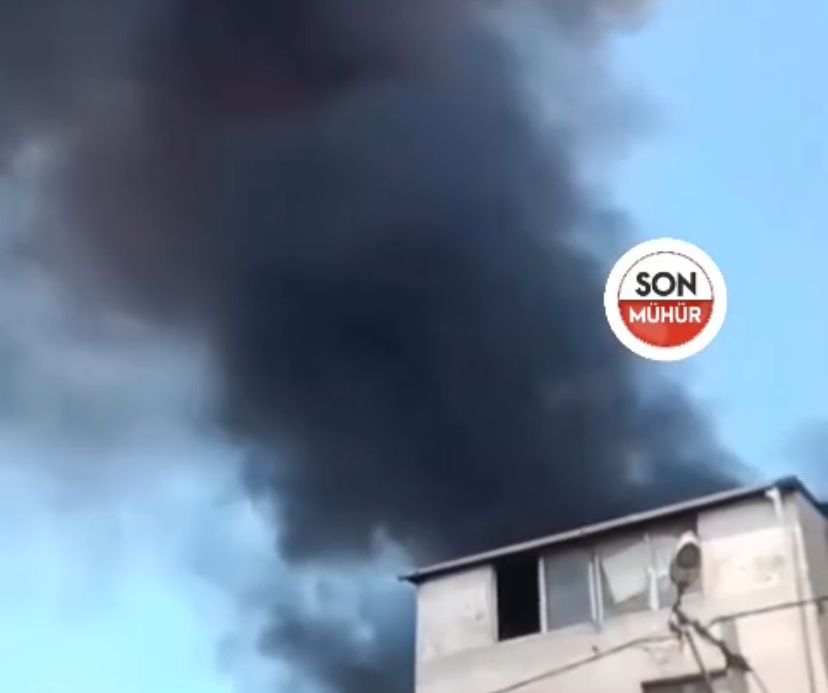 Gökyüzünü dumanlar kapladı