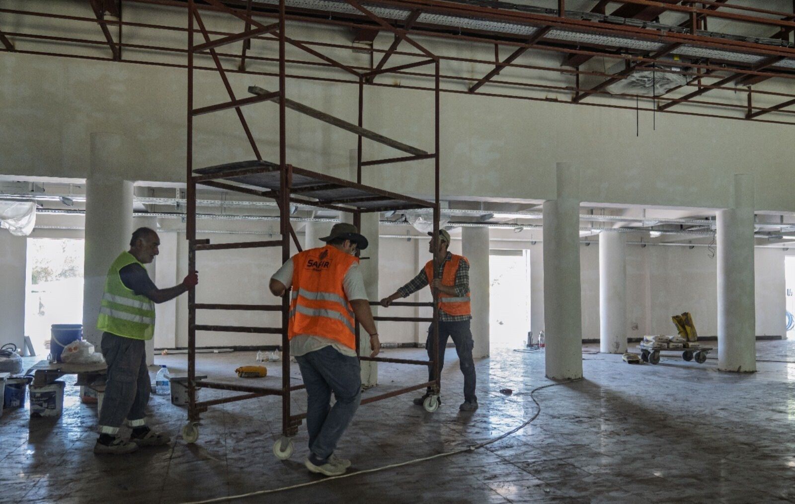 Restorasyon sürecinde son aşamalar