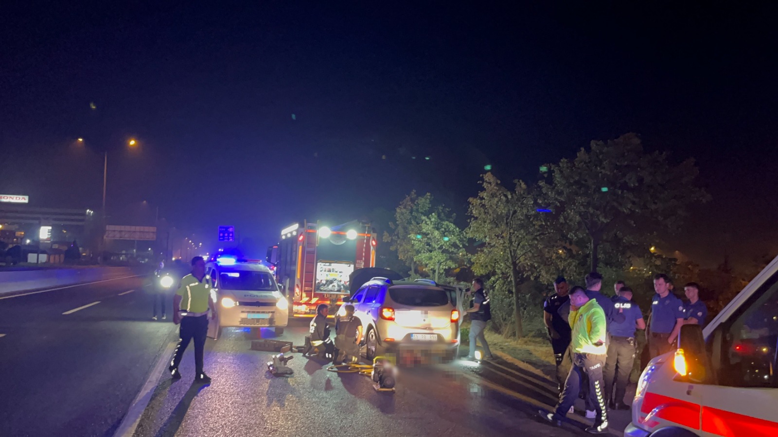 Sürücünün ifadesi ve olay yeri incelemesi