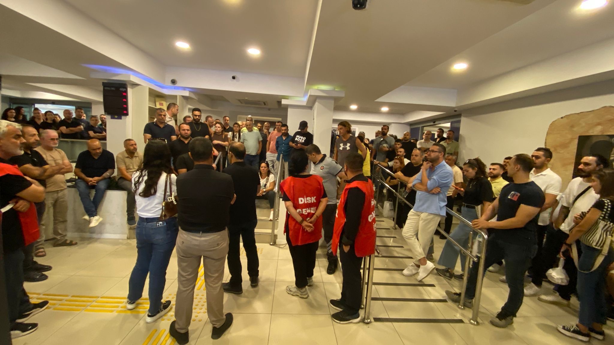 Buca belediyesi eylem ikinci gün