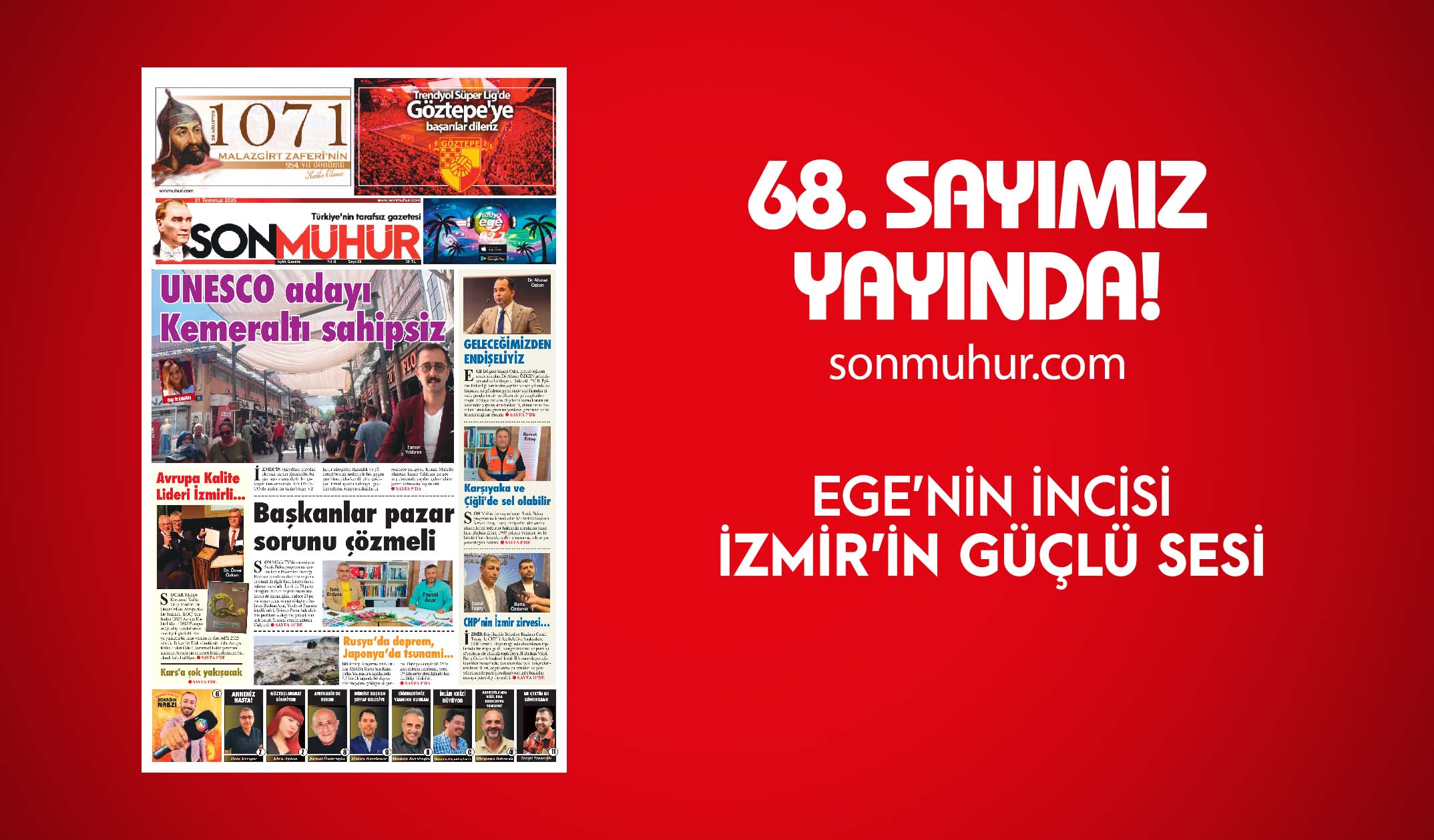 1071 Malazgirt Zaferine özel 68. sayımız yayında!