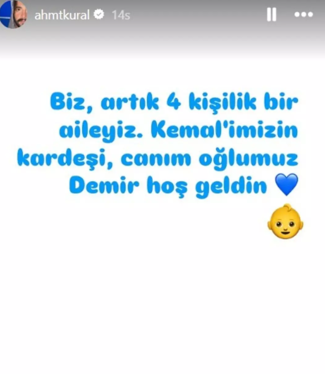 Ahmet Kural’dan duygusal paylaşım