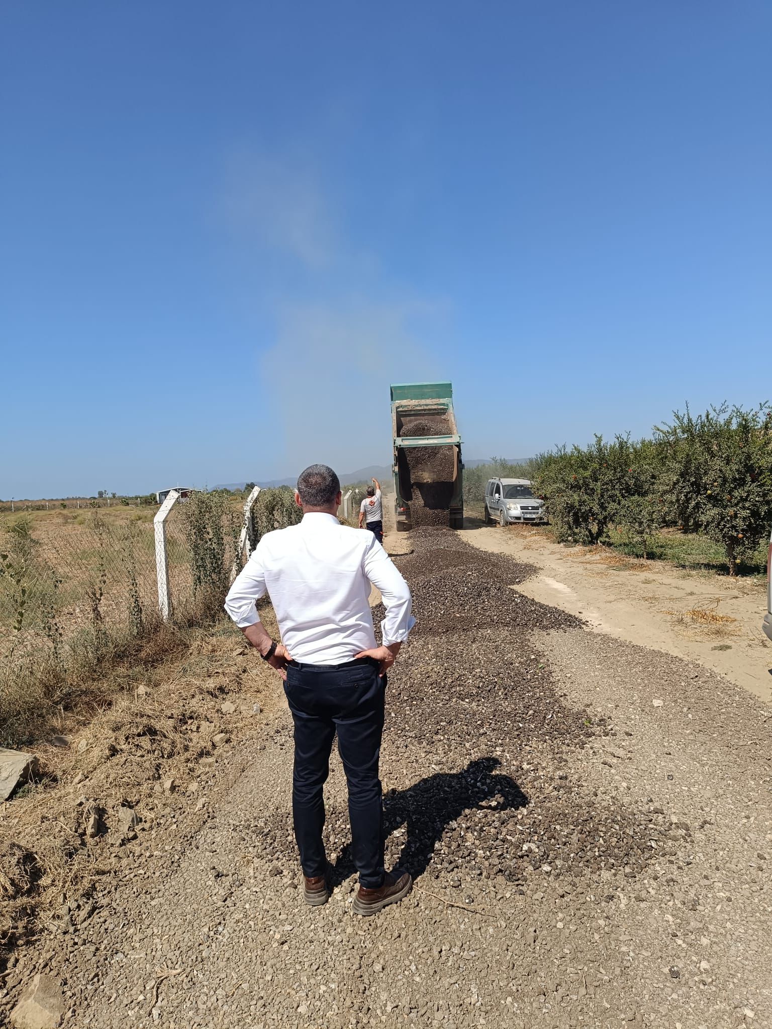 Toplamda 25 kilometrelik yol sözü