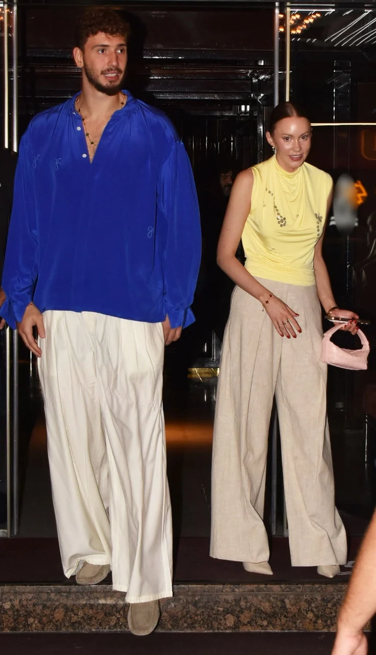 Alperen Şengün ve Hannah Cherry objektiflere takıldı