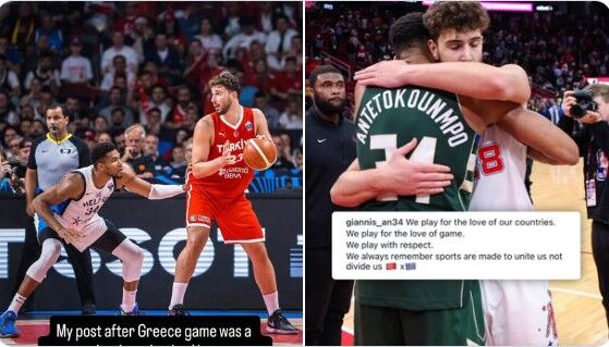 Alperen ve Ginannis'ten karşılıklı dostluk mesajları geldi