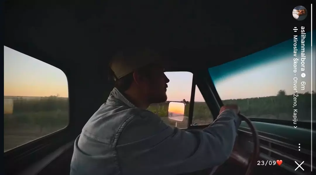 Aslıhan Malbora’dan romantik paylaşım