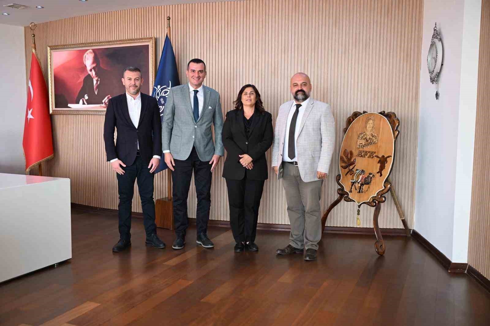 Başkan Çerçioğlu, Eski Bakanları Ağırladı 1