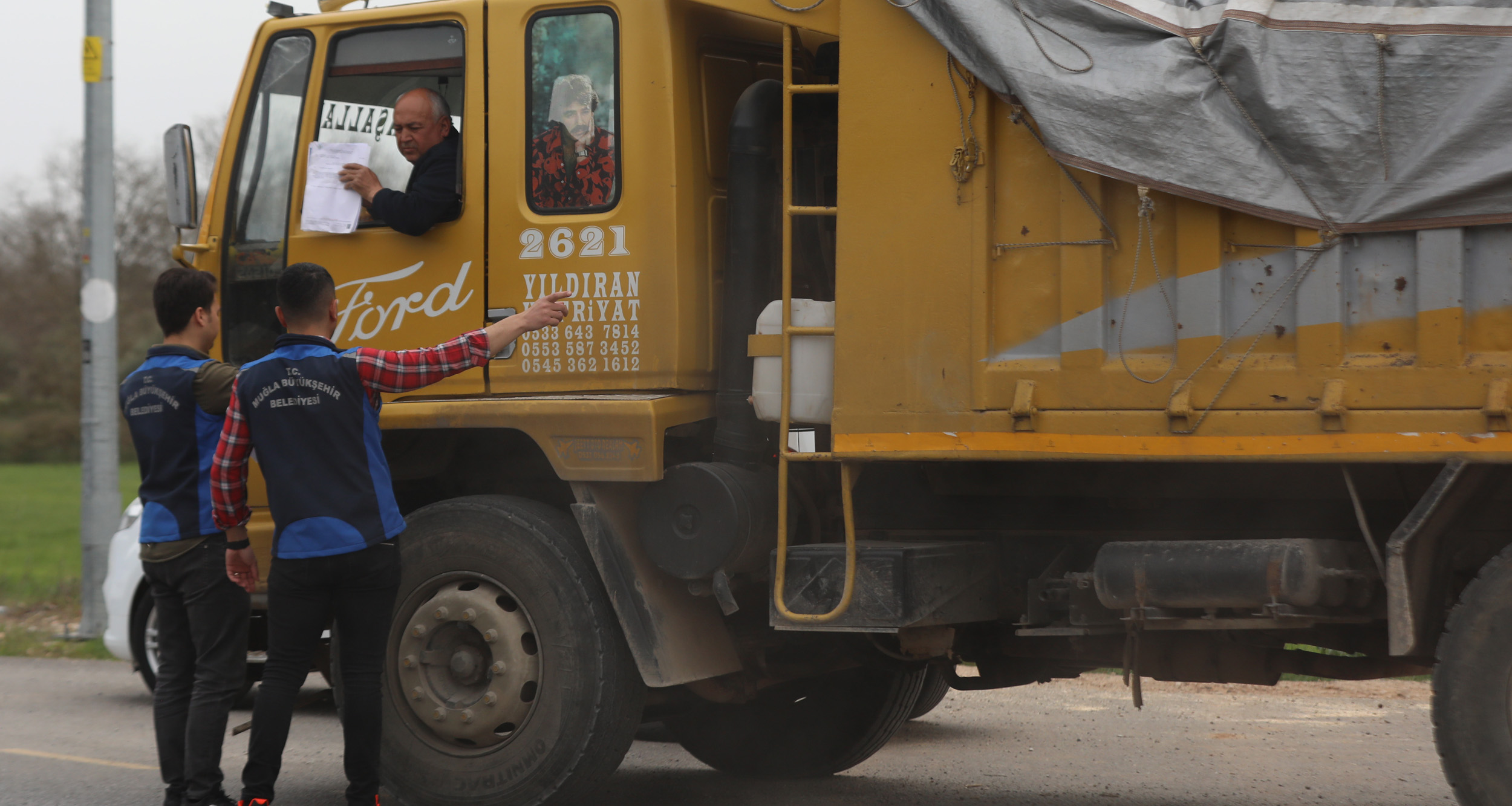 Büyükşehirden Hafriyat Kamyonlarına Uydu Takibi (1)