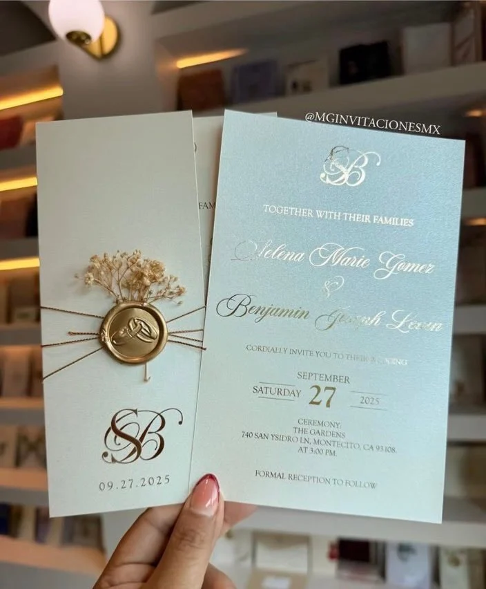 Davetiye sosyal medyaya sızdı