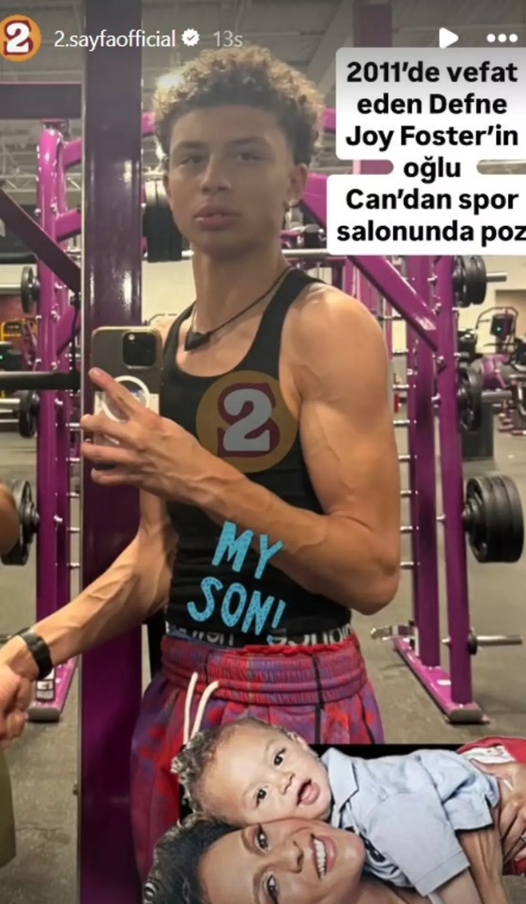 Can Kılıç Solmaz 15 yaşında