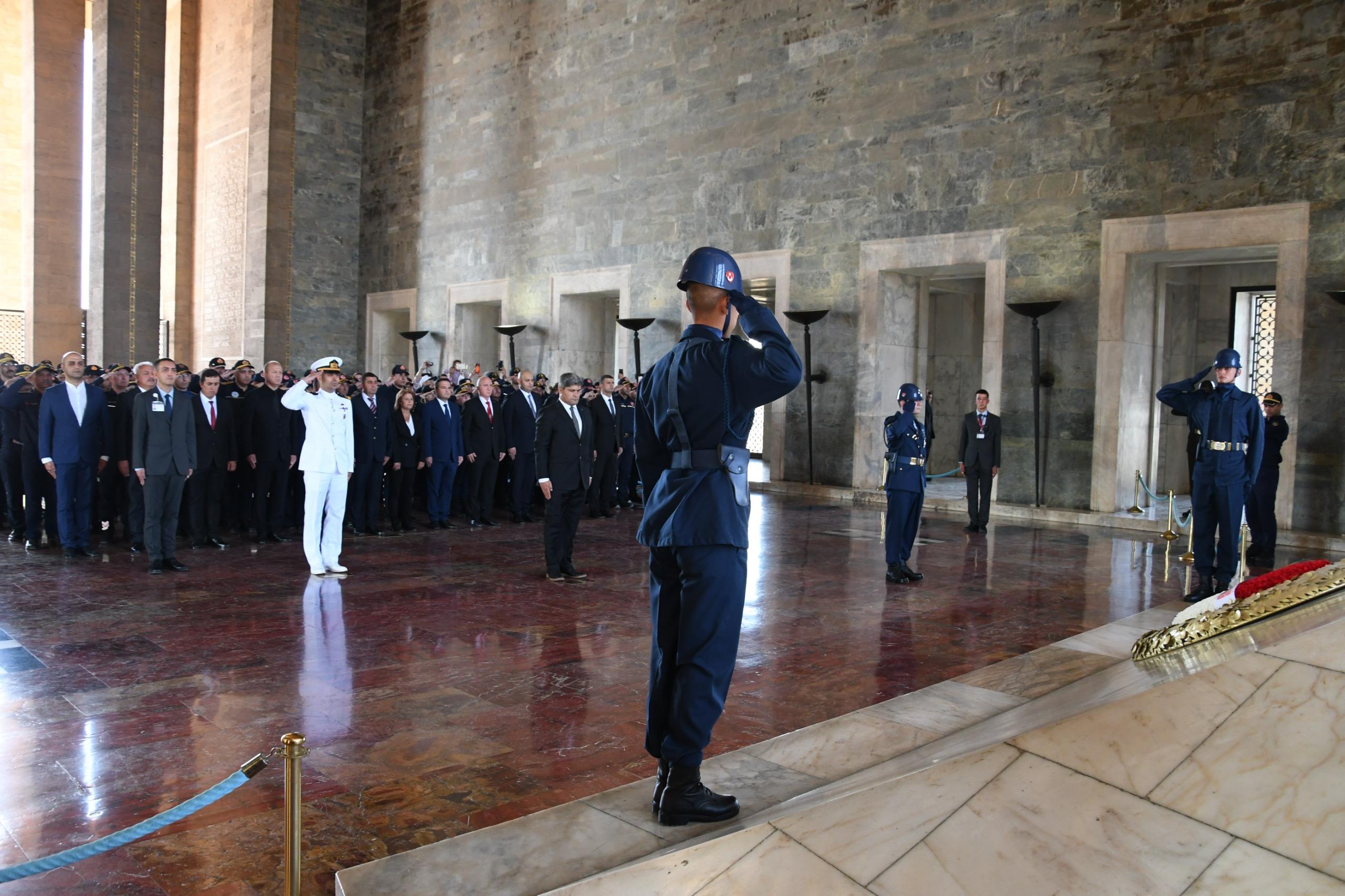 Denizlili Itfaiyecilerden Anıtkabir’e Anlamlı Ziyaret (3)