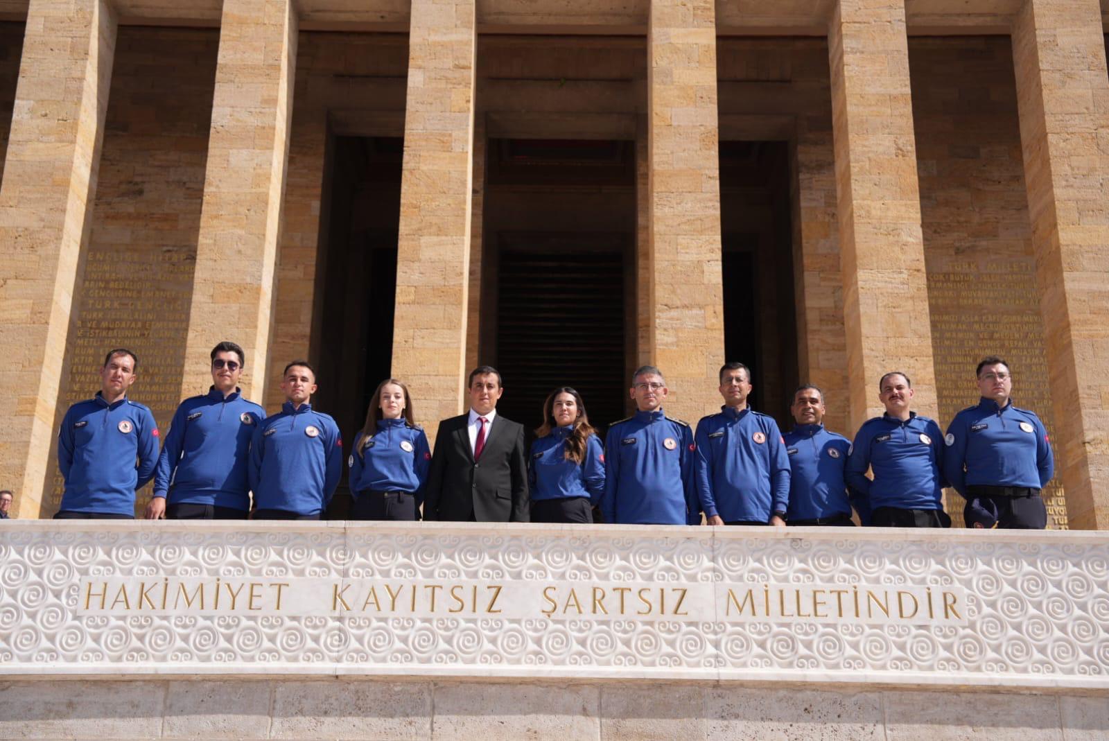 Denizlili Itfaiyecilerden Anıtkabir’e Anlamlı Ziyaret (4)