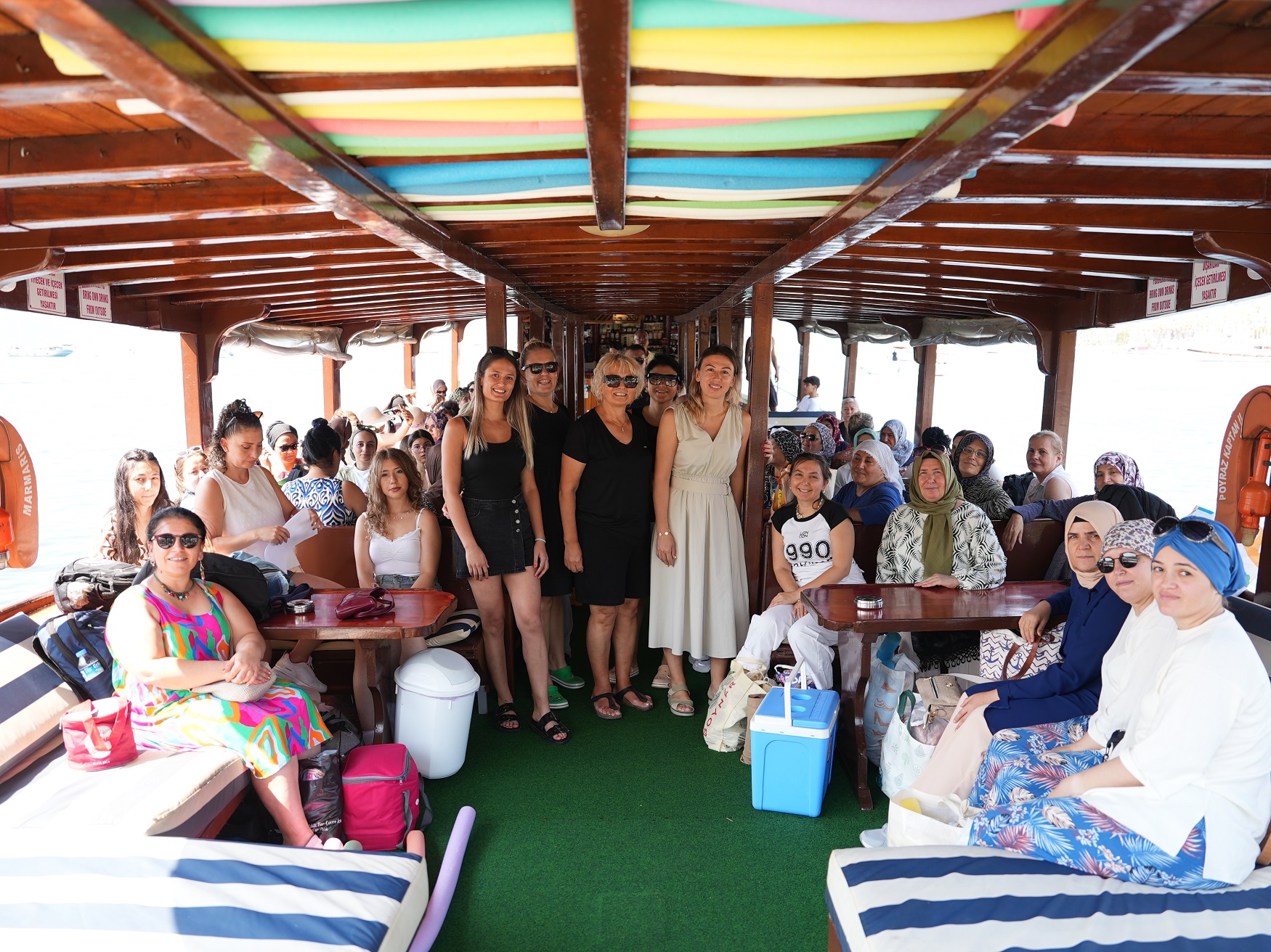Denizlili Kadınlar Marmaris’te Mavi Yolculuk Keyfi Yaşadı (5)