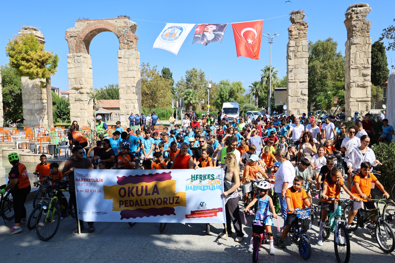Efes Selçuk’ta Avrupa Hareketlilik Haftası Renkli Görüntülere Sahne Oldu (1)