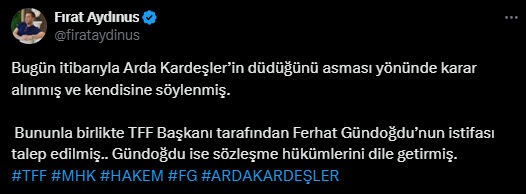 Firat Aydinustan Ses Getirecek A
