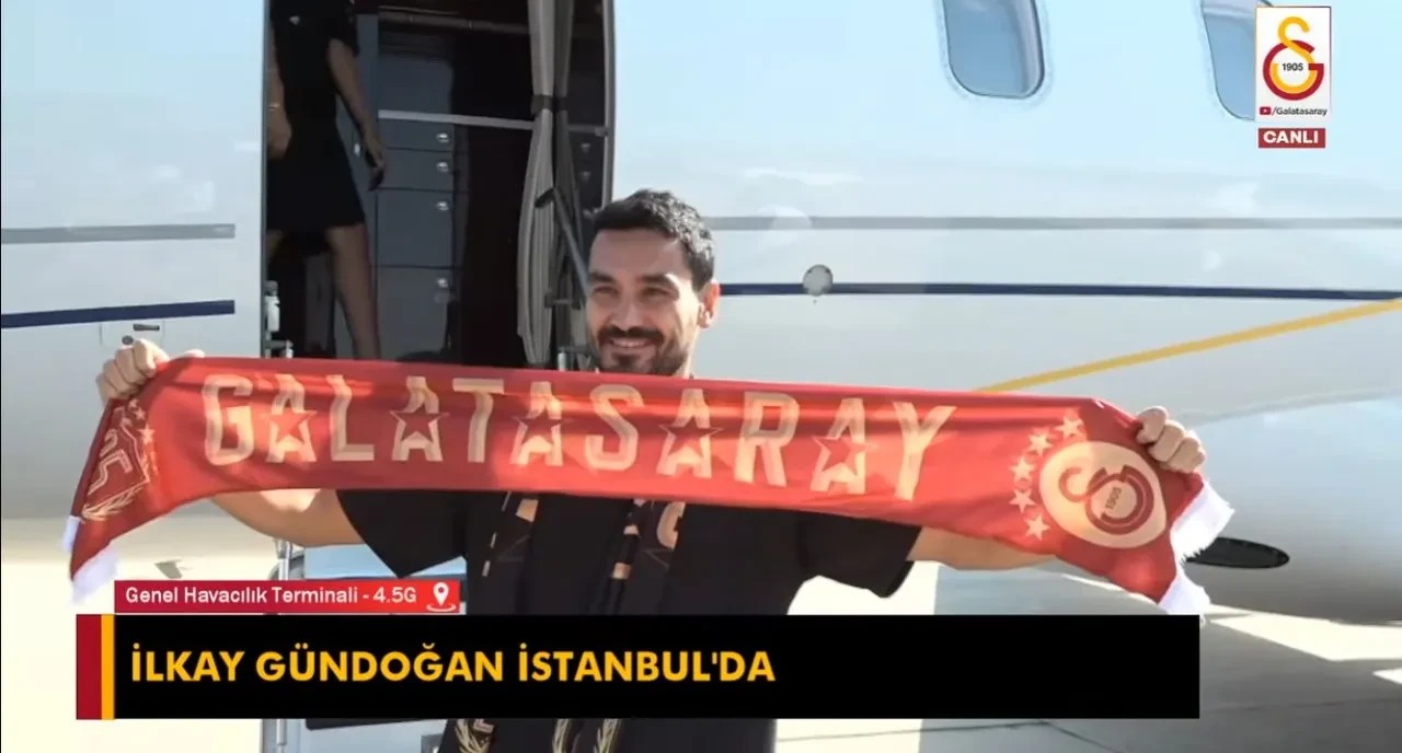 Ilkay Gundogan Istanbula Geldi I