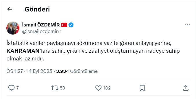 MHP Genel Başkan Yardımcısı İsmail Özdemir