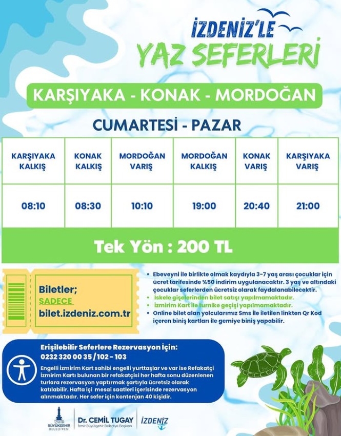 Bilet alan yolcular için bilgilendirme