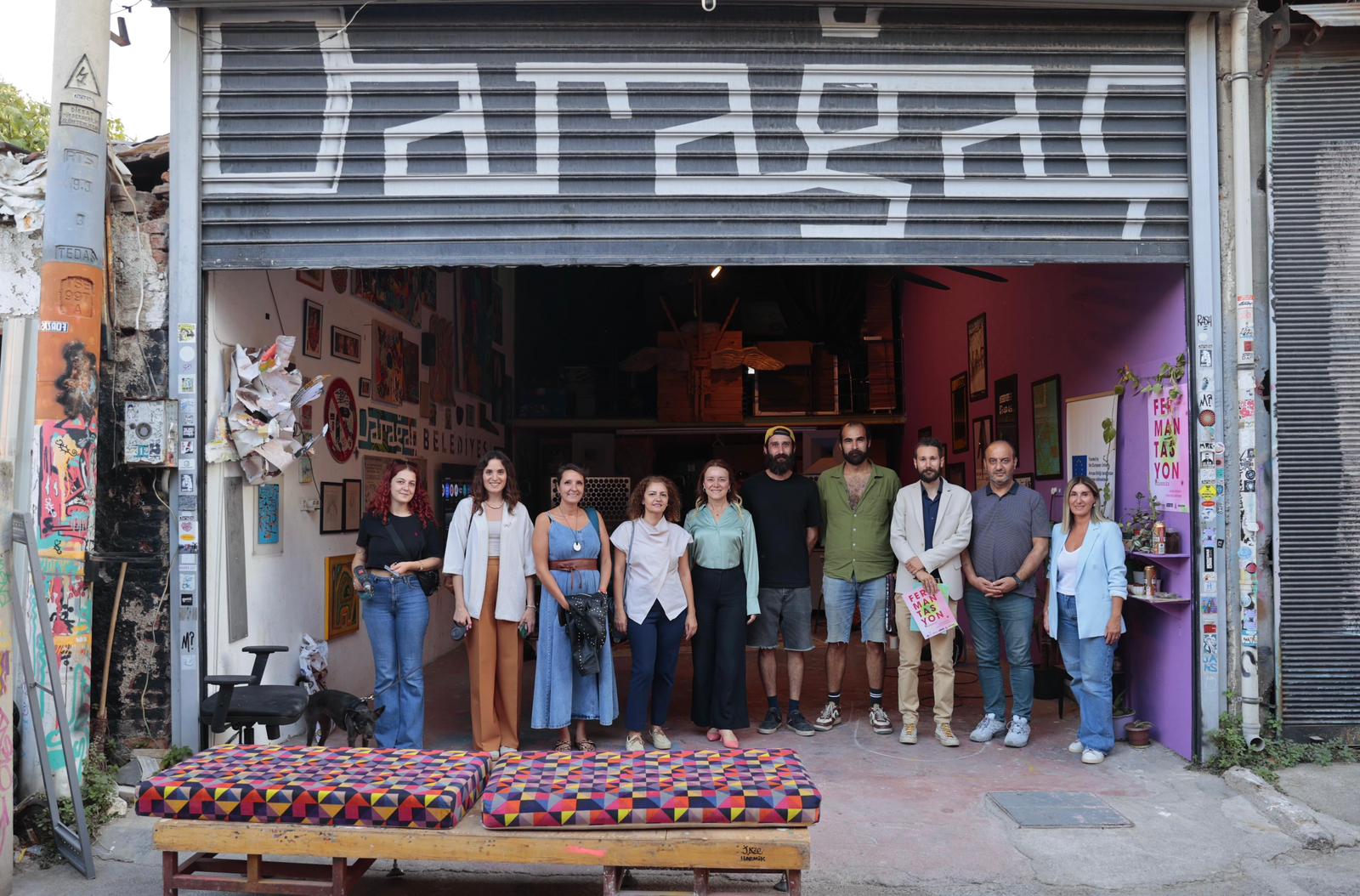 Fermantasyon serisi sokakları sanat merkezine dönüştürdü