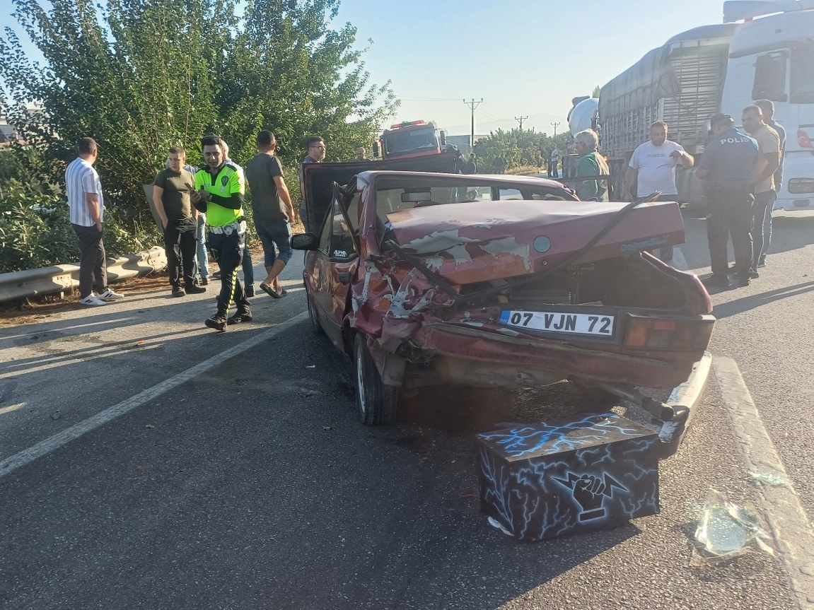 Mesai dönüşü meydana gelen kaza